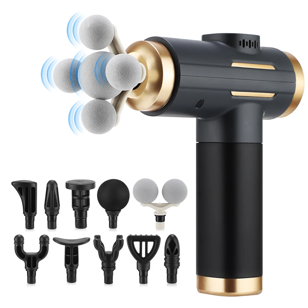 Electric Massage Gun Deep Tissue - Pistola Massaggiante Elettrica per Fascia Muscolare,