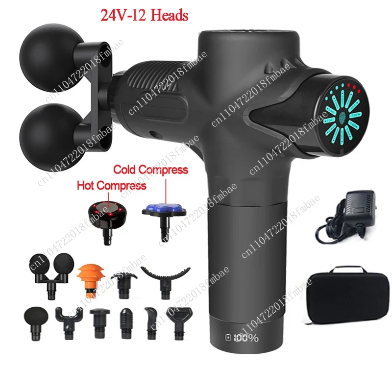 Electric Massage Gun Deep Tissue - Pistola per massaggio elettrica professionale a