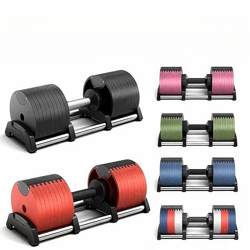 Manubri Colorati Economici da  - Adjustable Dumbbell Pair 40Kg recensione e prezzo