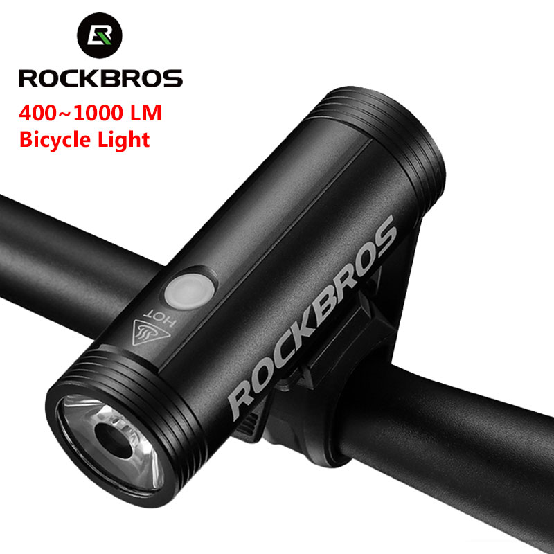 ROCKBROS Luce per bici Torcia  - Rechargeable Bicycle Headlight 1000 Lumen recensione e prezzo
