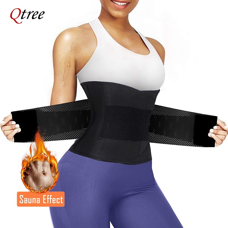 Qtree Hot Neoprene Vita Traine - Sweat Waist Trainer Belt Neoprene recensione e prezzo