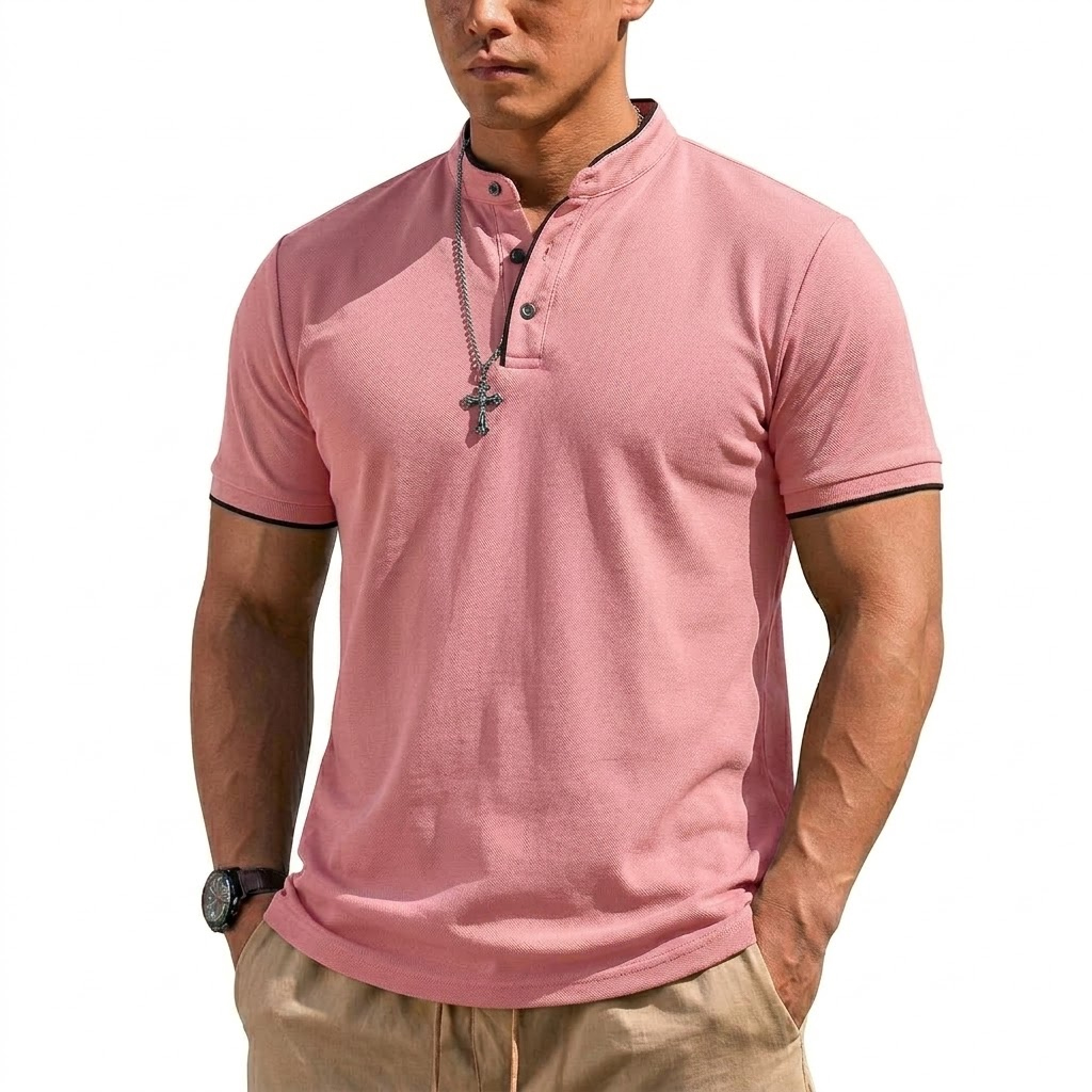 Maglietta Henley Estiva a Mani - Hiking recensione e prezzo