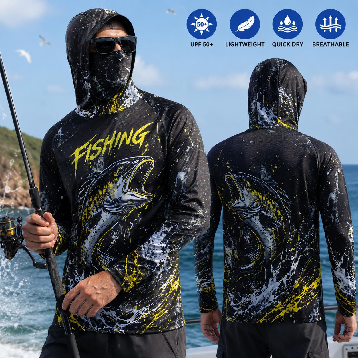 Felpa da Pesca per Uomo ad Asc - Fishing recensione e prezzo